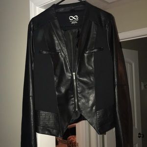 Leather jacket